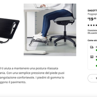 IKEA Poggiapiedi- Footrest Nuovo 2023