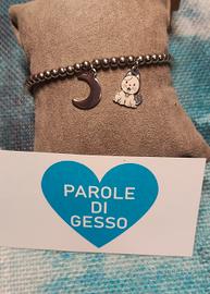 Bracciale Gatto e luna 