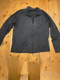 PULLOVER COTONE ZIP FRONTALE REBECCHI