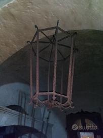 lampadario lampada antica  