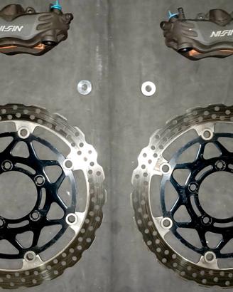 Pinze e dischi freno kawasaki zzr 1400
