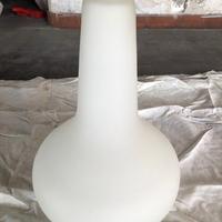 Cappa vetro opalino anni 60 per lampade