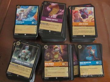 Lotto 520 Carte Da Gioco Lorcana ITA EN Comuni