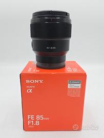 SONY FE 85 MM F 1.8