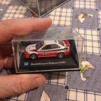 Modellino Mitsubishi Lancer Evolution vi wrc