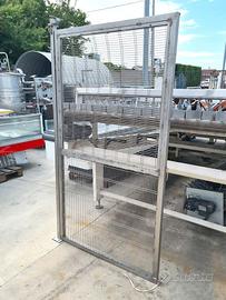 porta inox di protezione usata