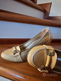 Décolleté Bata in Vernice Beige – Nr 36