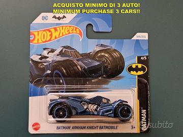 🔥🔥Hot Wheels Batman Arkham Batmobile (blu)