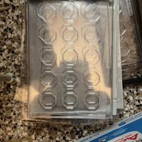Nr 5 Porta monete trasparenti in plastica