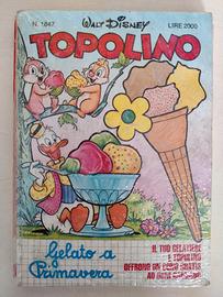 Topolino 1847+2021 blisterati