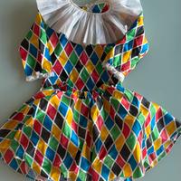 Vestito carnevale Arlecchina