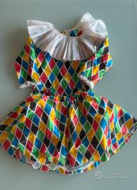 Vestito carnevale Arlecchina