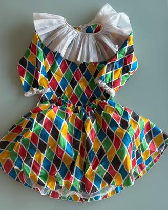 Vestito carnevale Arlecchina