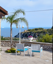 Villa panoramica sul mare del Salento