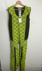 Gucci GG Jumpsuit in Jersey Jacquard - Tuta M