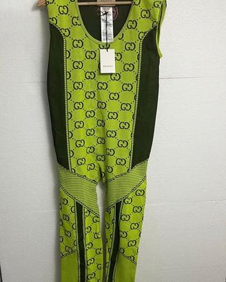 Gucci GG Jumpsuit in Jersey Jacquard - Tuta M