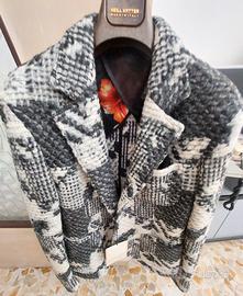 Cappotto uomo nuovo in lana primaverile