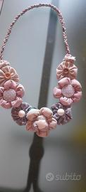Collana di stoffa