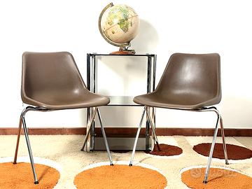 Sedie Polyprop Design Robin Day -Hille  A.Castelli