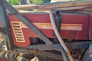 trattore fiat 8066 allestito con gru 