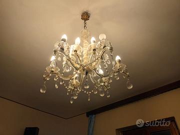 LAMPADARI n. 3 di Cristallo anni '50