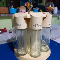 Portaspezie Condimento 7 Vasetti Girevole