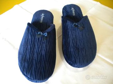 PANTOFOLE DONNA DEFONSECA BLU N.40-NUOVE