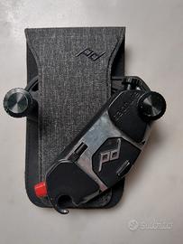 peak design capture V2 con aggancio cintura 