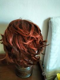 Parrucca rosso mogano