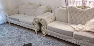 Divano elegante stile francese