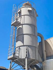 Silos esterno di aspirazione trucioli legno