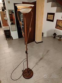 lampada stelo colore rugine