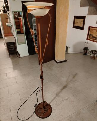 lampada stelo colore rugine