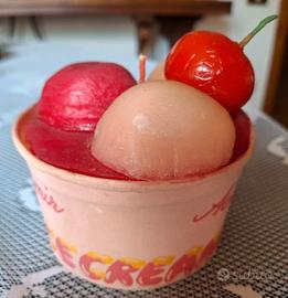 Candela a forma di gelato