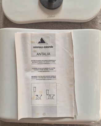 cassetta Wc ceramica Dolomite Antalia
