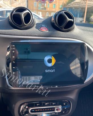 Autoradio Android CarPlay Smart Fortwo ForFour