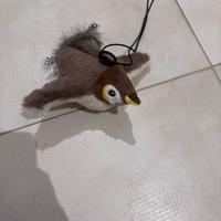 Gioco per gatti - uccello parlante e “volante “