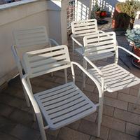 Sedie da esterno in metallo