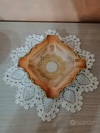 Vecchio posacenere in ceramica marchiato Limoges