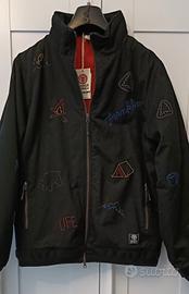 Giacca rara Franklin & Marshall nera con ricami