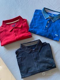 Lotto di 3 polo Harmont&Blaine