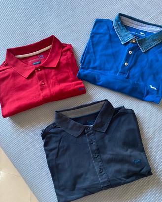 Lotto di 3 polo Harmont&Blaine