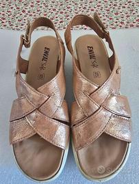 Sandali Enval Soft Beige/Oro tg 35