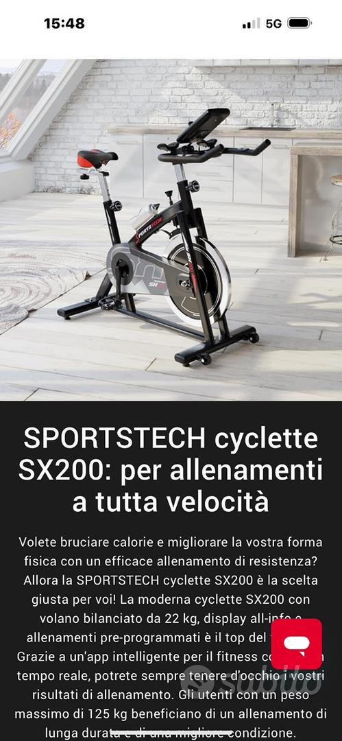 SX200 BICI DA INTERNO CYCLETTE SPORTSTECH Biciclette In