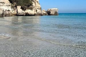 Torre dell' orso a 100 MT dalla spiaggia a settemb