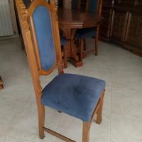 6 sedie in stile classico 