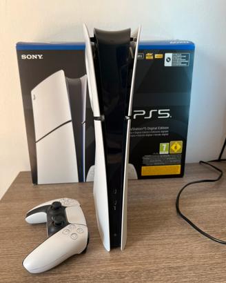 Playstation 5 con base e cuffie