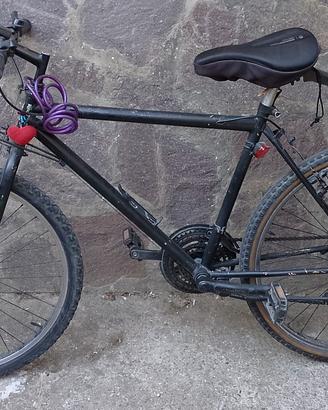 bici adulto nera mtb