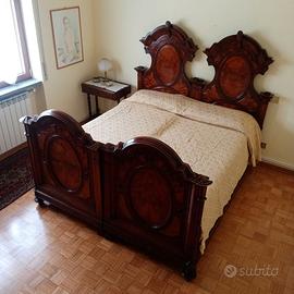 Letto matrimoniale divisibile fine ‘800
