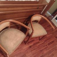 coppia poltroncine a pozzetto primi meta' del 900